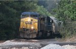 CSX 73 and 8533 round the curve